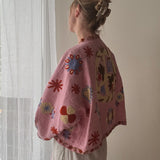 Baumwoll Kimono PEACE