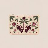 Bestickte Clutch TIGER