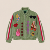 Velvet Patches Bomberjacke BABYGIRL