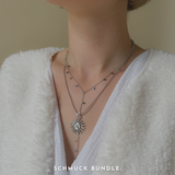 Bundle: Kette Y-Shape & Sun in silber oder gold (-20%)