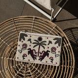 Bestickte Clutch TIGER