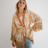 Kimono CHLOÉ mit Boho Details