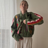 Velvet Patches Bomberjacke BABYGIRL