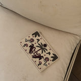 Bestickte Clutch TIGER