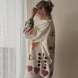 Weite Baumwolle Jacke BIRDIE