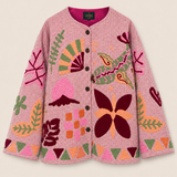 Weite Baumwolle Jacke TWEED