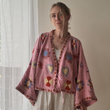 Baumwoll Kimono PEACE