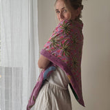 Bestickter Velvet Schal JOJO