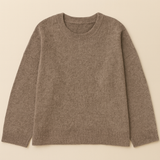 Lockerer Pullover ALPACA mit weiten Ärmeln