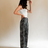 Jeans LUCIA mit Leoparden Print