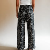 Jeans LUCIA mit Leoparden Print