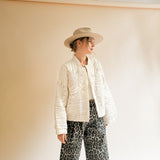 Jeans LUCIA mit Leoparden Print