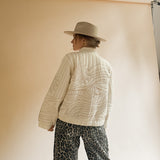 Steppjacke LORA mit Stickereien