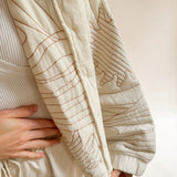 Steppjacke LORA mit Stickereien