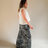 Jeans LUCIA mit Leoparden Print