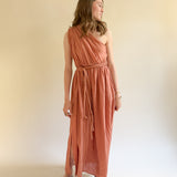 Kleid LORAINE mit geflochtenem Gürtel