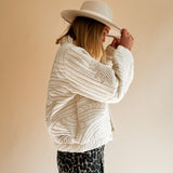 Steppjacke LORA mit Stickereien