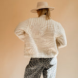 Steppjacke LORA mit Stickereien
