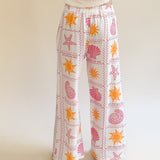 Gemusterte Hose CORAL