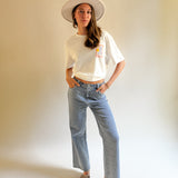 Lockere Jeans LORAINE mit Boho Taschen