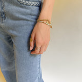Lockere Jeans LORAINE mit Boho Taschen