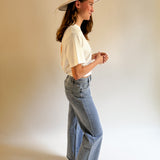 Lockere Jeans LORAINE mit Boho Taschen