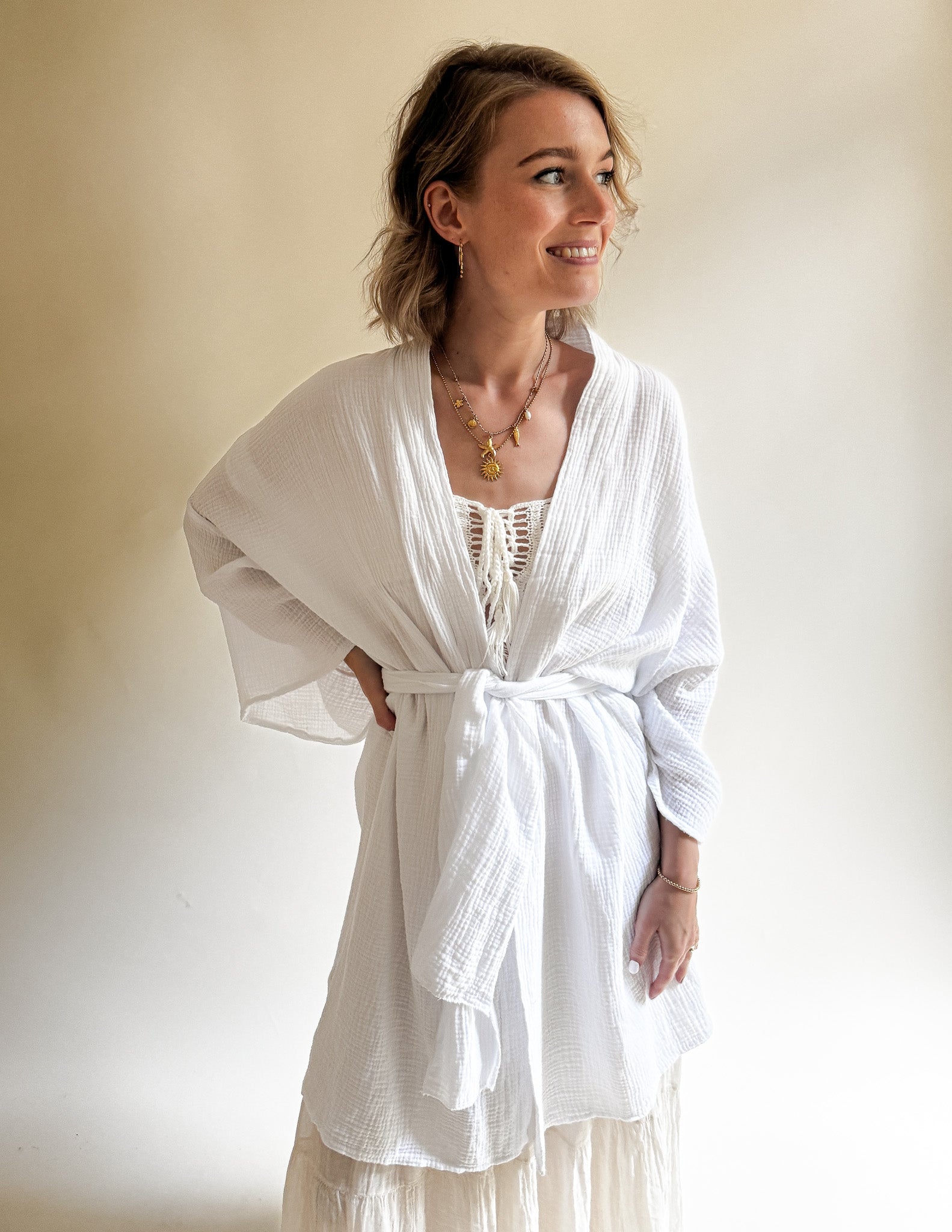 Lockerer Überwurf Kimono FREYA