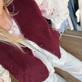Kurze Teddy Weste MIRA
